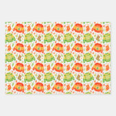 Weihnachtswagen & Sweaters Umschlagpapier Set 3 Geschenkpapier Set (Vorderseite 2)