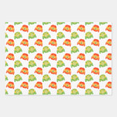 Weihnachtswagen & Sweaters Umschlagpapier Set 3 Geschenkpapier Set (Vorderseite 2)