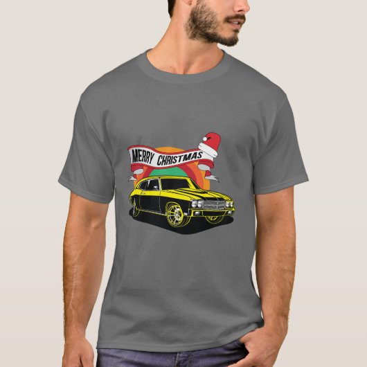 Weihnachtswagen T-Shirt (Vorderseite)