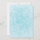 Weihnachtswagen Tragend Treppen & Tiere Party Einladung (Rückseite)