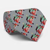 Weihnachtswagen Weihnachtsbaumspass Krawatte (Gerollt)