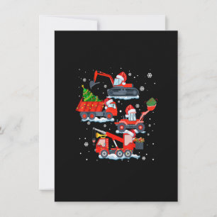 Weihnachtswagenbau Weihnachtsmann Kleinkind K Einladung