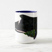 Weihnachtswal Tasse (Zentrum)