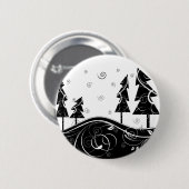 Weihnachtswald Button (Vorne & Hinten)