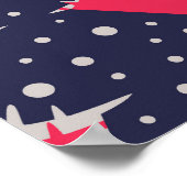 Weihnachtswald: Das Wallpaper für die Wintertage d Poster (Ecke)