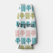 Weihnachtswald Flaschenkühler (Vorderseite)