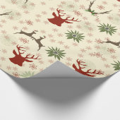 Weihnachtswald Geschenkpapier (Ecke)