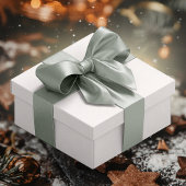 Weihnachtswald Grün 8C9385 Satinband