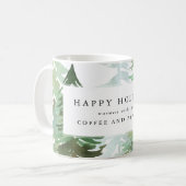 Weihnachtswald Kaffeetasse (Vorderseite Links)