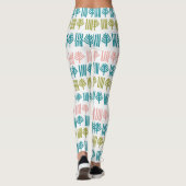Weihnachtswald Leggings (Rückseite)