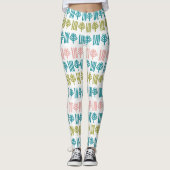 Weihnachtswald Leggings (Vorderseite)