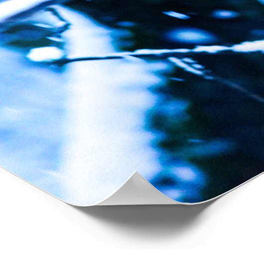 Weihnachtswald Poster (Ecke)