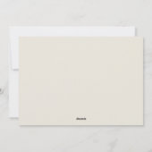 Weihnachtswald Rustic Rope Foto Collage Feiertagskarte (Rückseite)