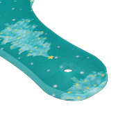 Weihnachtswald Schneidebrett (Ecke)