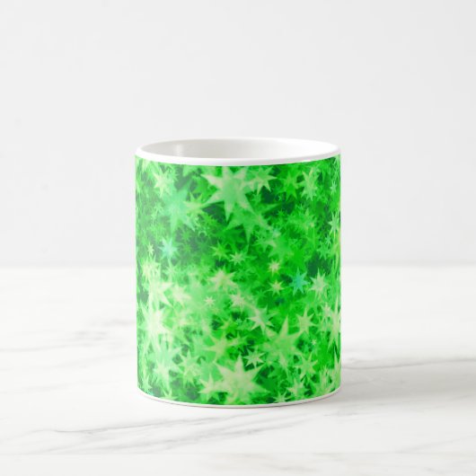 Weihnachtswaldglühen Kaffeetasse (Mittel)