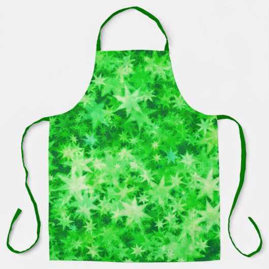 Weihnachtswaldglühen Schürze (Vorderseite)