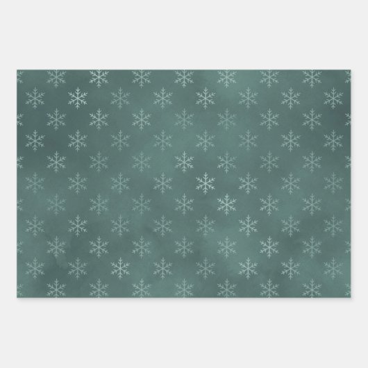 Weihnachtswaldkabinen Rustikaler Urlaub Geschenkpapier Set (Vorderseite 2)