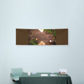 Weihnachtswaldszene Banner (Messeveranstaltung)