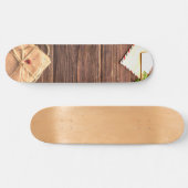 Weihnachtswaldszene Skateboard (Horizontal)