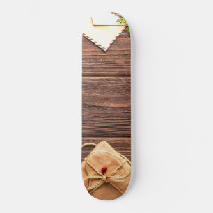 Weihnachtswaldszene Skateboard
