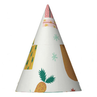 Weihnachtswaldtiere: Vintage-Stimmung Partyhütchen