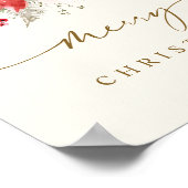 Weihnachtswall Poster (Ecke)