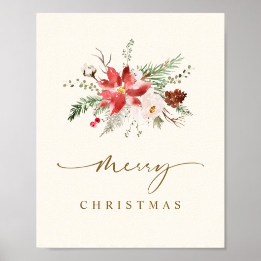 Weihnachtswall Poster (Vorne)