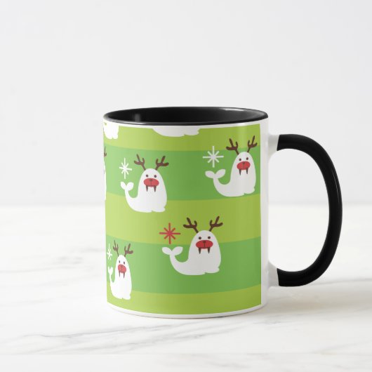 Weihnachtswalross-Tasse Tasse (Rechts)