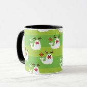 Weihnachtswalross-Tasse Tasse (Vorderseite Links)