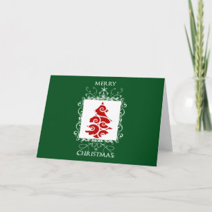 WeihnachtsWappen Feiertagskarte