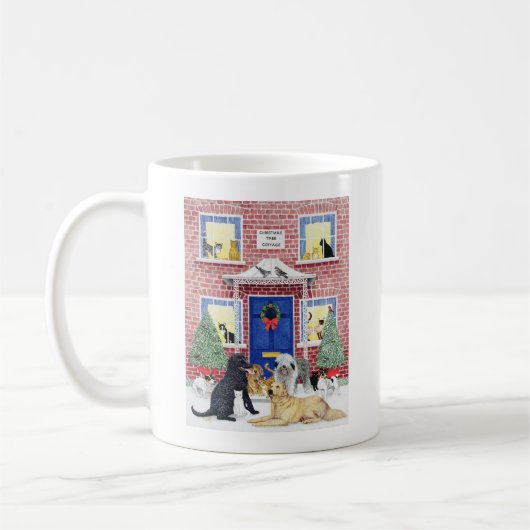 Weihnachtswärme Kaffeetasse (Links)