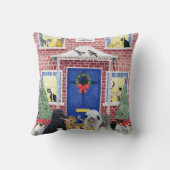 Weihnachtswärme Kissen (Rückseite)