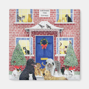 Weihnachtswärme Magnet