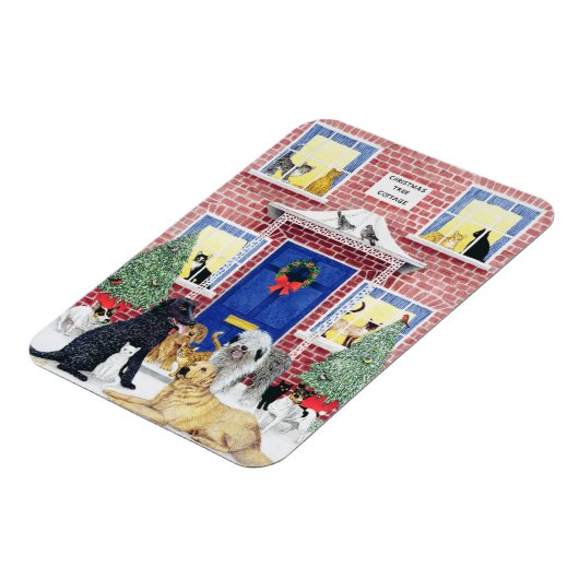 Weihnachtswärme Magnet (Linke Seite)