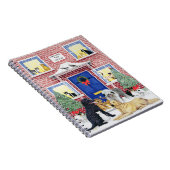 Weihnachtswärme Notizblock (Rechte Seite)