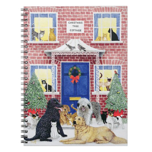 Weihnachtswärme Notizblock (Vorderseite)