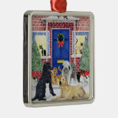 Weihnachtswärme Ornament Aus Metall (Rechts)