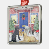 Weihnachtswärme Ornament Aus Metall (Links)