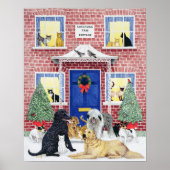 Weihnachtswärme Poster (Vorne)