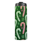 Weihnachtswärmer Mitte des Jahrhunderts Thermosbecher (Vorderseite)