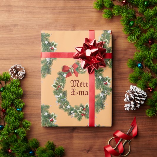 Weihnachtswaschpapier Geschenkpapier (Feiertagsgeschenk)