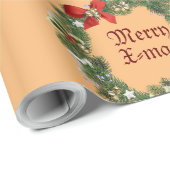 Weihnachtswaschpapier Geschenkpapier (Rolleneckpunkt)