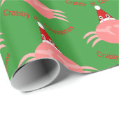 Weihnachtswaschpapier Geschenkpapier (Rolleneckpunkt)