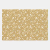 Weihnachtswaschpapier Geschenkpapier Set (Vorderseite)
