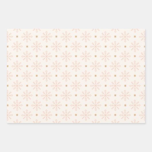 Weihnachtswaschpapier Geschenkpapier Set (Vorderseite 3)