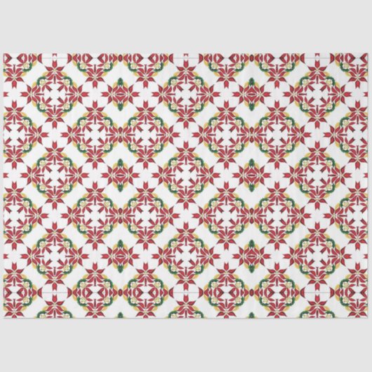 Weihnachtswaschpapier Seidenpapier (Vorderseite)