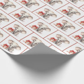 Weihnachtswasserelementar Geschenkpapier (Ecke)