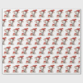 Weihnachtswasserelementar Geschenkpapier (Flach)