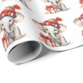 Weihnachtswasserelementar Geschenkpapier (Rolleneckpunkt)