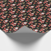 Weihnachtswasserfarbe Geschenkpapier (Ecke)